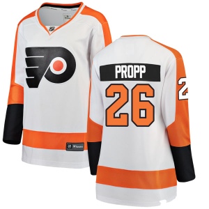 Women's Brian Propp Philadelphia Flyers Breakaway Away Jersey - White