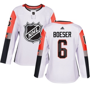 Women's Brock Boeser Vancouver Canucks Authentic 2018 All-Star Pacific Division Jersey - White