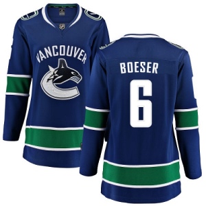 Women's Brock Boeser Vancouver Canucks Home Breakaway Jersey - Blue