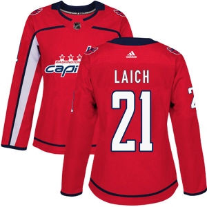 Women's Brooks Laich Washington Capitals Authentic Home Jersey - Red