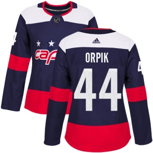 Women's Brooks Orpik Washington Capitals Authentic 2018 Stadium Series Jersey - Navy Blue