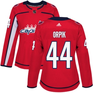 Women's Brooks Orpik Washington Capitals Authentic Home Jersey - Red