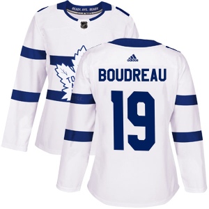 Women's Bruce Boudreau Toronto Maple Leafs Authentic 2018 Stadium Series Jersey - White