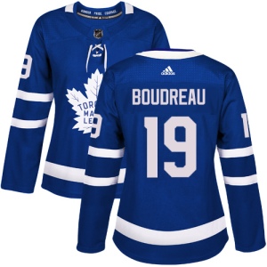 Women's Bruce Boudreau Toronto Maple Leafs Authentic Home Jersey - Royal Blue