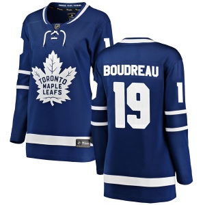 Women's Bruce Boudreau Toronto Maple Leafs Breakaway Home Jersey - Blue