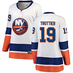 Women's Bryan Trottier New York Islanders Breakaway Away Jersey - White