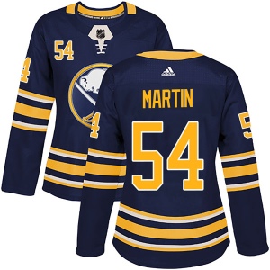 Women's Brycen Martin Buffalo Sabres Authentic Home Jersey - Navy