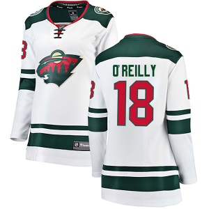 Women's Cal O'Reilly Minnesota Wild Breakaway Away Jersey - White