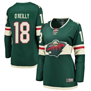 Women's Cal O'Reilly Minnesota Wild Breakaway Home Jersey - Green