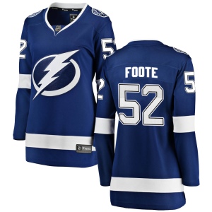 Women's Callan Foote Tampa Bay Lightning Breakaway Home Jersey - Blue