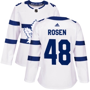 Women's Calle Rosen Toronto Maple Leafs Authentic 2018 Stadium Series Jersey - White