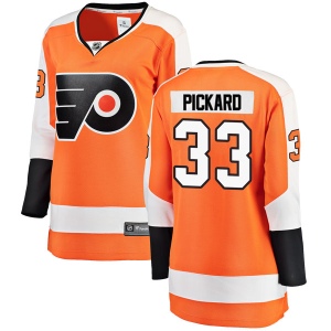 Women's Calvin Pickard Philadelphia Flyers Breakaway Home Jersey - Orange