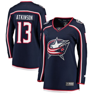 Women's Cam Atkinson Columbus Blue Jackets Breakaway Home Jersey - Navy