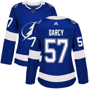 Women's Cam Darcy Tampa Bay Lightning Authentic Home Jersey - Blue