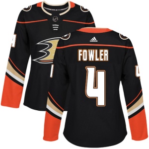 Women's Cam Fowler Anaheim Ducks Authentic Home Jersey - Black