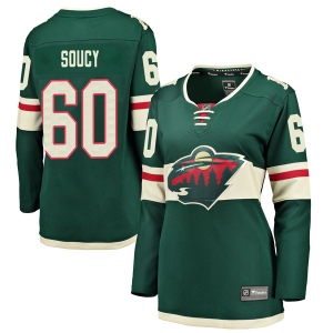 Women's Carson Soucy Minnesota Wild Breakaway Home Jersey - Green