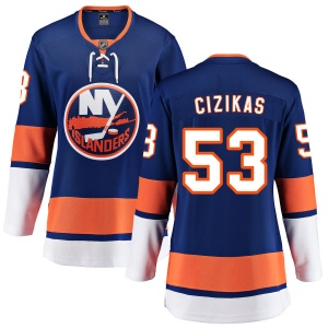 Women's Casey Cizikas New York Islanders Home Breakaway Jersey - Blue