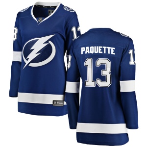 Women's Cedric Paquette Tampa Bay Lightning Breakaway Home Jersey - Blue