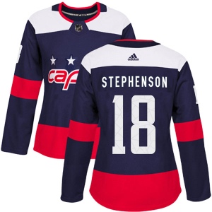 Women's Chandler Stephenson Washington Capitals Authentic 2018 Stadium Series Jersey - Navy Blue