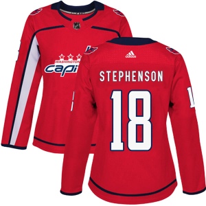 Women's Chandler Stephenson Washington Capitals Authentic Home Jersey - Red