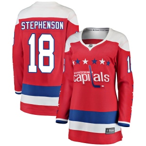 Women's Chandler Stephenson Washington Capitals Breakaway Alternate Jersey - Red