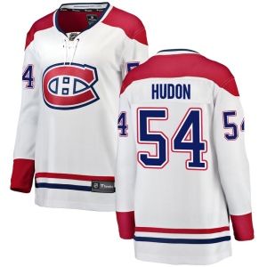 Women's Charles Hudon Montreal Canadiens Breakaway Away Jersey - White