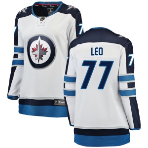 Women's Chase De Leo Winnipeg Jets Breakaway Away Jersey - White