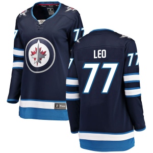 Women's Chase De Leo Winnipeg Jets Breakaway Home Jersey - Blue