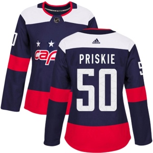 Women's Chase Priskie Washington Capitals Authentic 2018 Stadium Series Jersey - Navy Blue