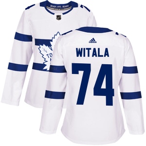 Women's Chase Witala Toronto Maple Leafs Authentic 2018 Stadium Series Jersey - White