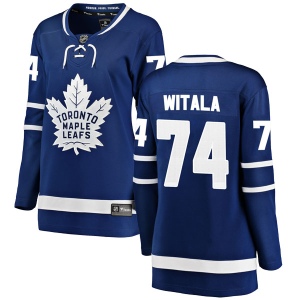 Women's Chase Witala Toronto Maple Leafs Breakaway Home Jersey - Blue