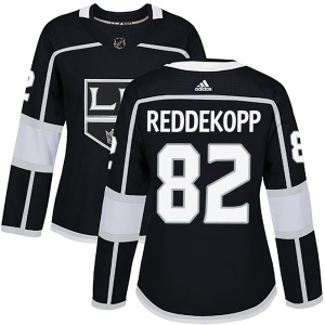 Women's Chaz Reddekopp Los Angeles Kings Authentic Home Jersey - Black