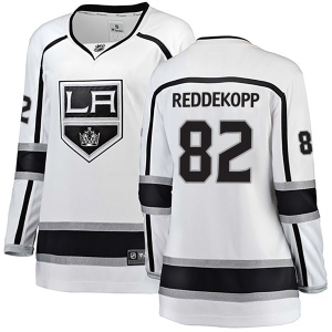 Women's Chaz Reddekopp Los Angeles Kings Breakaway Away Jersey - White