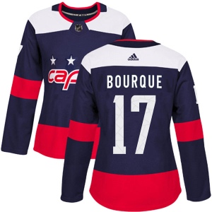 Women's Chris Bourque Washington Capitals Authentic 2018 Stadium Series Jersey - Navy Blue