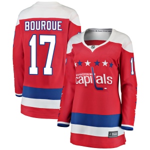 Women's Chris Bourque Washington Capitals Breakaway Alternate Jersey - Red