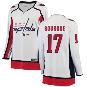 Women's Chris Bourque Washington Capitals Breakaway Away Jersey - White