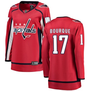 Women's Chris Bourque Washington Capitals Breakaway Home Jersey - Red