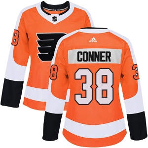 Women's Chris Conner Philadelphia Flyers Authentic Home Jersey - Orange