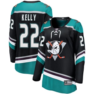 Women's Chris Kelly Anaheim Ducks Breakaway Alternate Jersey - Black