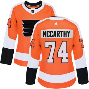 Women's Chris McCarthy Philadelphia Flyers Authentic Home Jersey - Orange