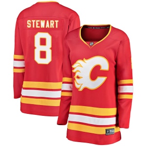 Women's Chris Stewart Calgary Flames Breakaway Alternate Jersey - Red