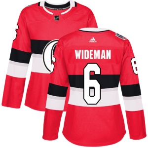 Women's Chris Wideman Ottawa Senators Authentic 2017 100 Classic Jersey - Red