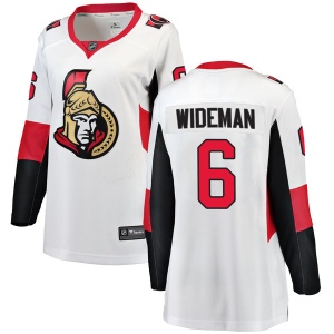 Women's Chris Wideman Ottawa Senators Breakaway Away Jersey - White