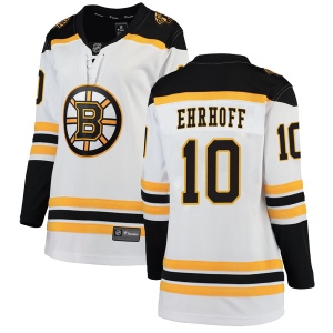 Women's Christian Ehrhoff Boston Bruins Breakaway Away Jersey - White