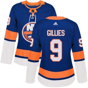 Women's Clark Gillies New York Islanders Authentic Home Jersey - Royal Blue