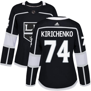 Women's Clayton Kirichenko Los Angeles Kings Authentic Home Jersey - Black