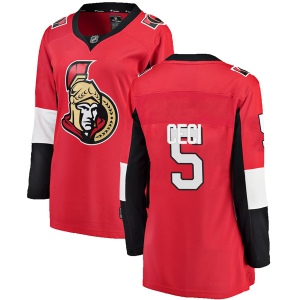 Women's Cody Ceci Ottawa Senators Breakaway Home Jersey - Red