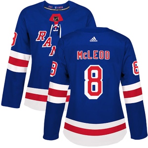 Women's Cody McLeod New York Rangers Authentic Home Jersey - Royal Blue