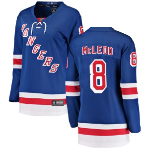 Women's Cody McLeod New York Rangers Breakaway Home Jersey - Blue