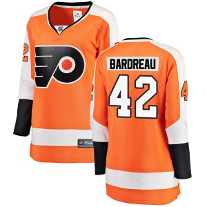 Women's Cole Bardreau Philadelphia Flyers Breakaway Home Jersey - Orange